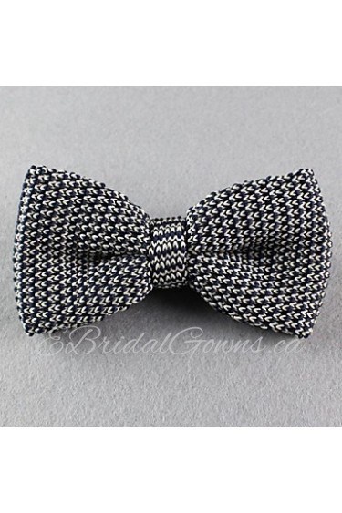 Men's Knitted Fashion Show Bow Tie