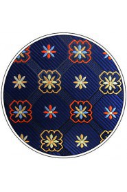 Floral Blue Navy Pocket Square Mens Hankies Hanky Classic Large