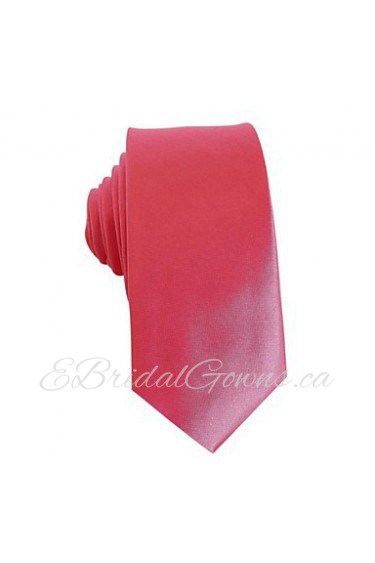 Men Vintage/Cute/Party/Work/Casual Neck Tie , Polyester