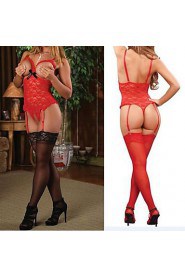 Lace Polyester Breasts Women's Lingerie Sexy Uniform
