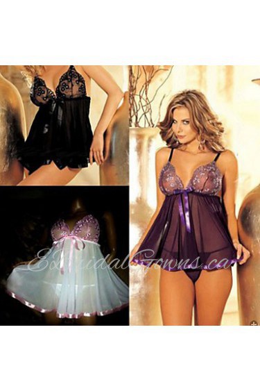 Dreamgirl 3 Color Lace Women's Lingerie Sexy Uniform