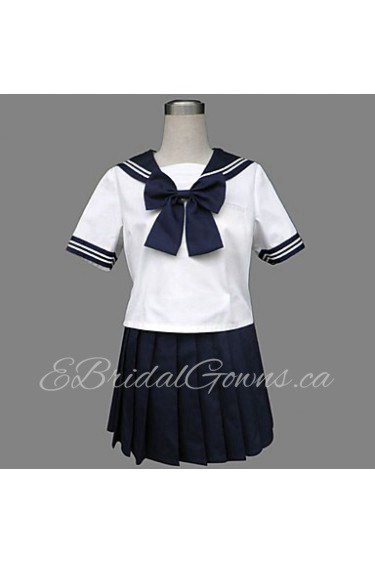 Royal Blue Jazz Wool Sailor School Uniform