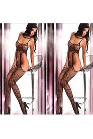 Women's Black Intimate Lace Nightwear Sexy Uniform