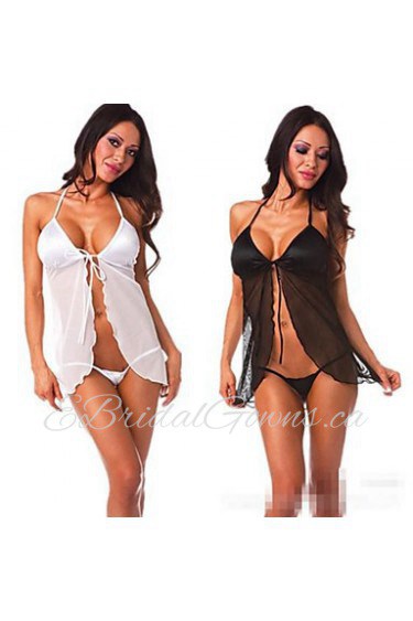 Womens Mesh Transparent Sexy Lingerie Nightclub Dress Sexy Uniform