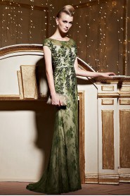 Scoop Sheath / Column Evening / Prom Dress Floor-length