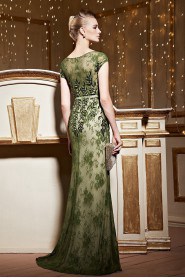 Scoop Sheath / Column Evening / Prom Dress Floor-length