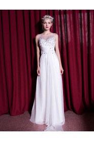 Sheath / Column Jewel Prom / Formal Evening Dress with Crystal