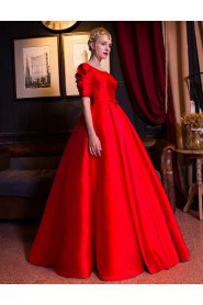 Ball Gown Scoop Prom / Formal Evening Dress