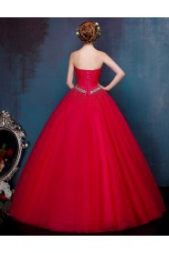 Ball Gown Strapless Prom / Formal Evening Dress with Crystal