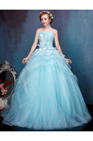 Ball Gown Strapless Prom / Formal Evening / Quinceanera / Sweet 18 Dress with Beading