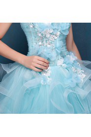 Ball Gown Strapless Prom / Formal Evening / Quinceanera / Sweet 18 Dress with Beading