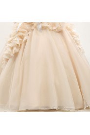 Ball Gown Strapless Tulle Prom / Formal Evening / Quinceanera / Sweet 18 Dress with Crystal