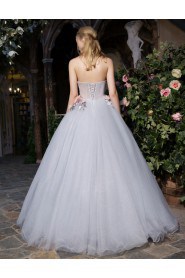 Ball Gown Strapless Prom / Evening Dress with Flower(s)