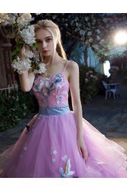 Ball Gown Strapless Prom / Evening Dress with Embroidery