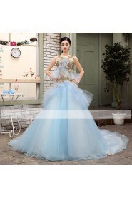 Ball Gown Bateau Prom / Evening Dress with Beading