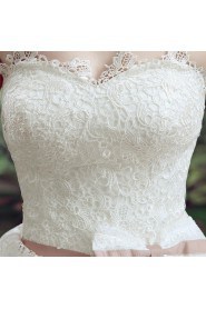 Ball Gown Strapless Sleeveless Wedding Dress