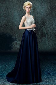 Sheath / Column Scoop Prom / Evening Dress