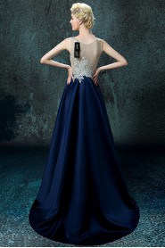 Sheath / Column Scoop Prom / Evening Dress