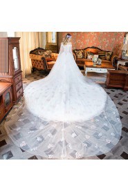 Ball Gown Off-the-shoulder Tulle Wedding Dress