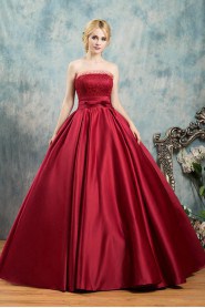 Ball Gown Strapless Prom / Evening Dress