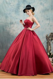 Ball Gown Strapless Prom / Evening Dress