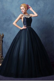 Ball Gown Jewel Tulle Quinceanera Dress