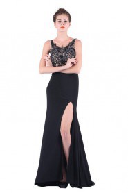 Trumpet / Mermaid Scoop Prom / Evening Dress