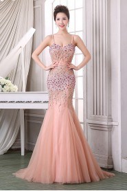 Trumpet / Mermaid Straps Lace,Chiffon Prom / Evening Dress