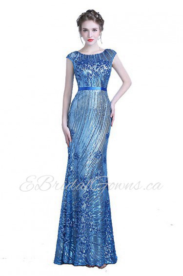 Trumpet / Mermaid Scoop Lace Prom / Evening Dress