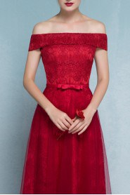 Ball Gown Off-the-shoulder Prom / Evening Dress