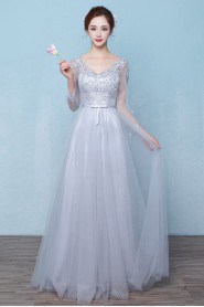 Sheath / Column V-neck Prom / Evening Dress