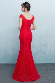 Trumpet / Mermaid Off-the-shoulder Prom / Evening Dress