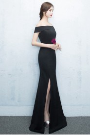 Trumpet / Mermaid Off-the-shoulder Prom / Evening Dress