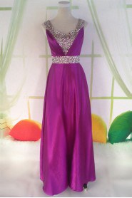 Sheath / Column Square Satin Prom / Evening Dress