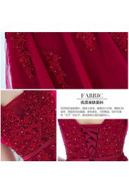 A-line Square Short / Mini Prom / Evening Dress