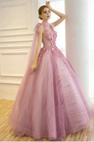 Ball Gown V-neck Quinceanera Dress