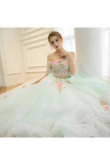 Ball Gown Off-the-shoulder Quinceanera Dress