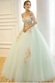 Ball Gown Off-the-shoulder Quinceanera Dress