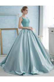 Ball Gown Scoop Lace Quinceanera Dress