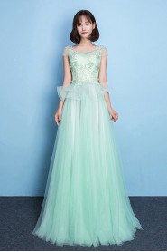 Sheath / Column Scoop Prom / Evening Dress