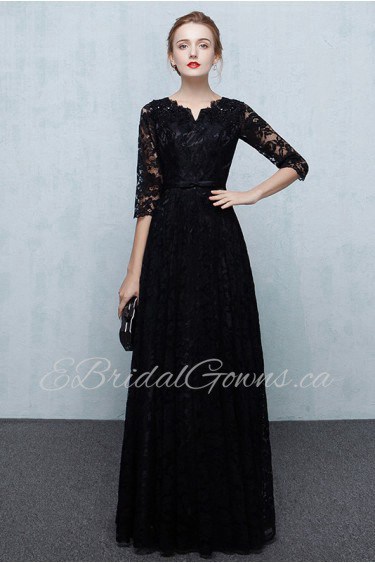 Sheath / Column V-neck Prom / Evening Dress