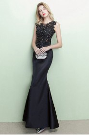 Trumpet / Mermaid Scoop Prom / Evening Dress