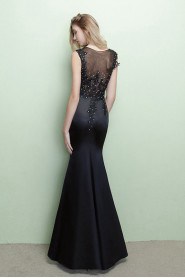 Trumpet / Mermaid Scoop Prom / Evening Dress