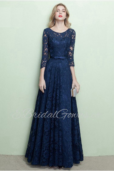 Sheath / Column Scoop Prom / Evening Dress