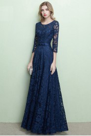 Sheath / Column Scoop Prom / Evening Dress