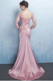 Trumpet / Mermaid Scoop Prom / Evening Dress