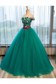 Ball Gown Off-the-shoulder Evening / Prom Dress