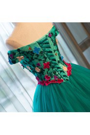 Ball Gown Off-the-shoulder Evening / Prom Dress