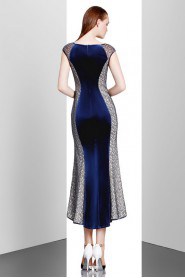 Sheath / Column Scoop Evening / Prom Dress