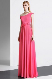 Sheath / Column One Shoulder Evening / Prom Dress